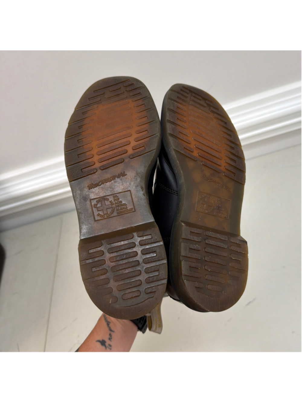 Dr Martens 2976 Black Leather Chelsea Boots Sz M8/W9! - Picture 5 of 7